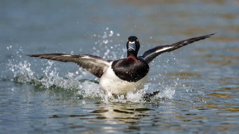 Ring-necked-Duck-3200-drake-landing-_DSC1002-Santee-Lakes-Preserve-Santee-CA-Enhanced-NR